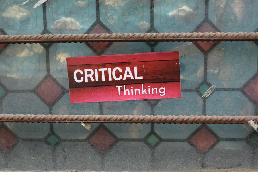common critical thinking mistakes